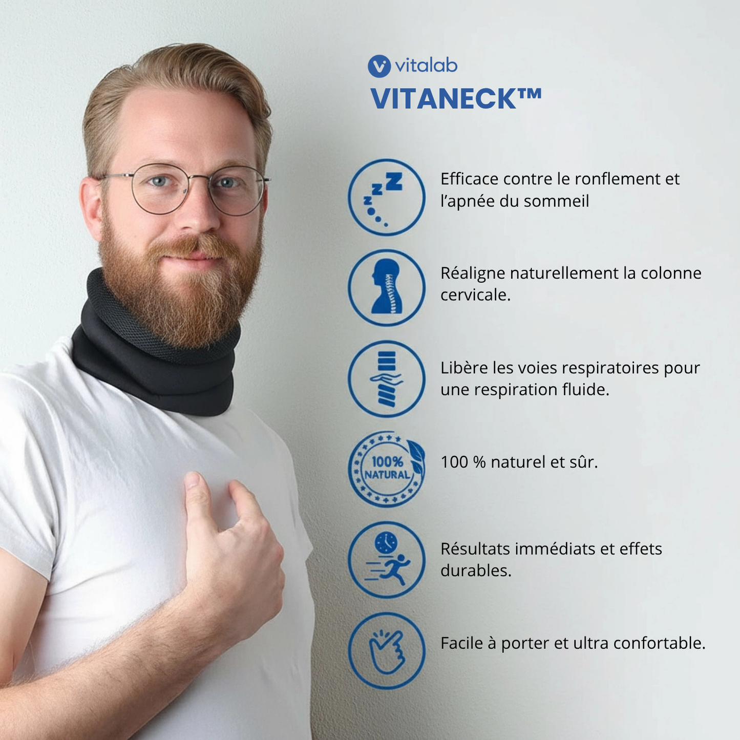 VITANECK™- Ne ronflez plus jamais